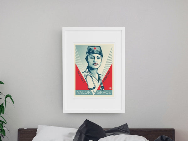 OBEY-VALOR & GRACE NURSE - Duboski Art Collaborative
