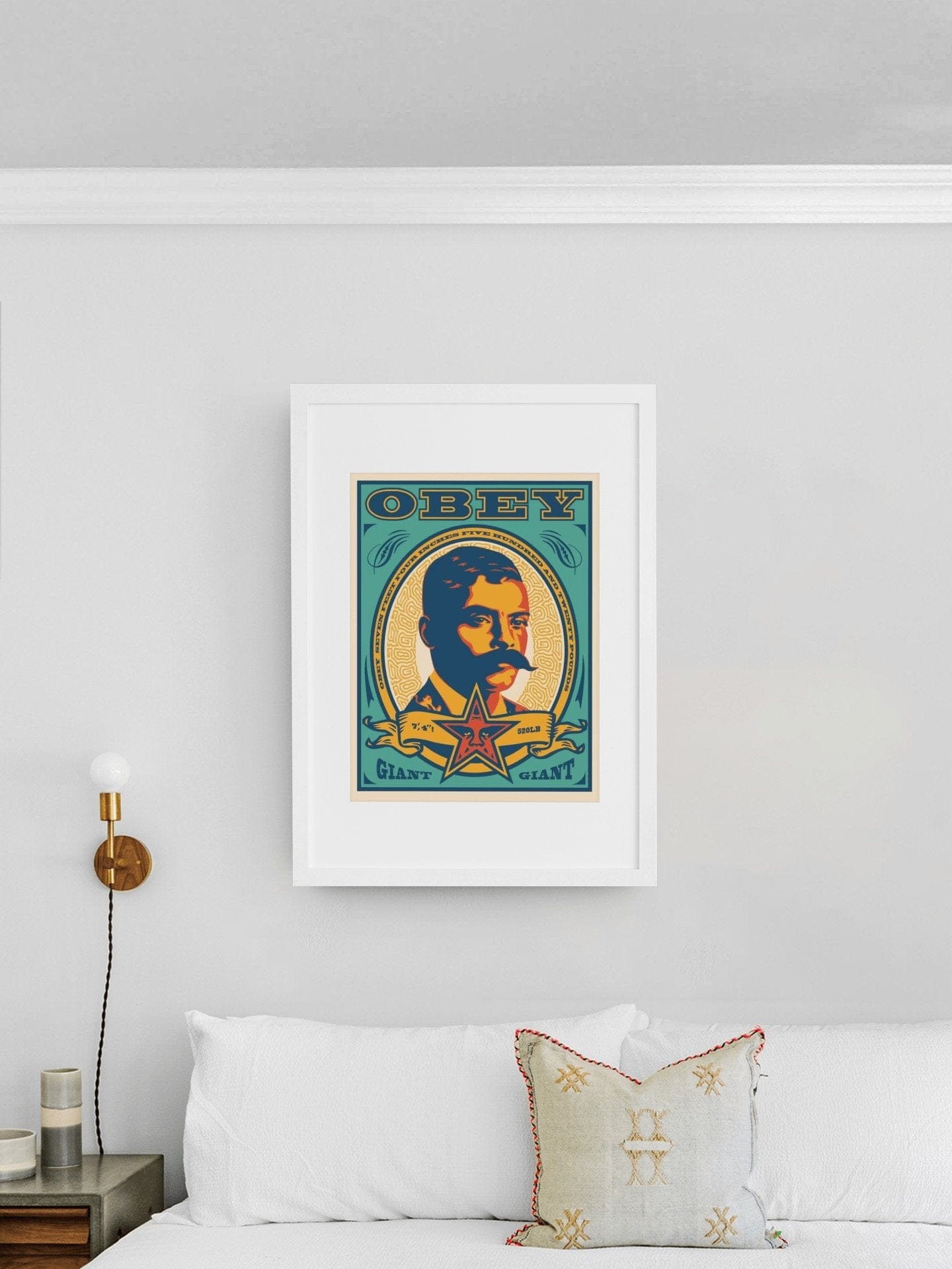 OBEY -ZAPATA (TEAL) 2020 - Duboski Art Collaborative