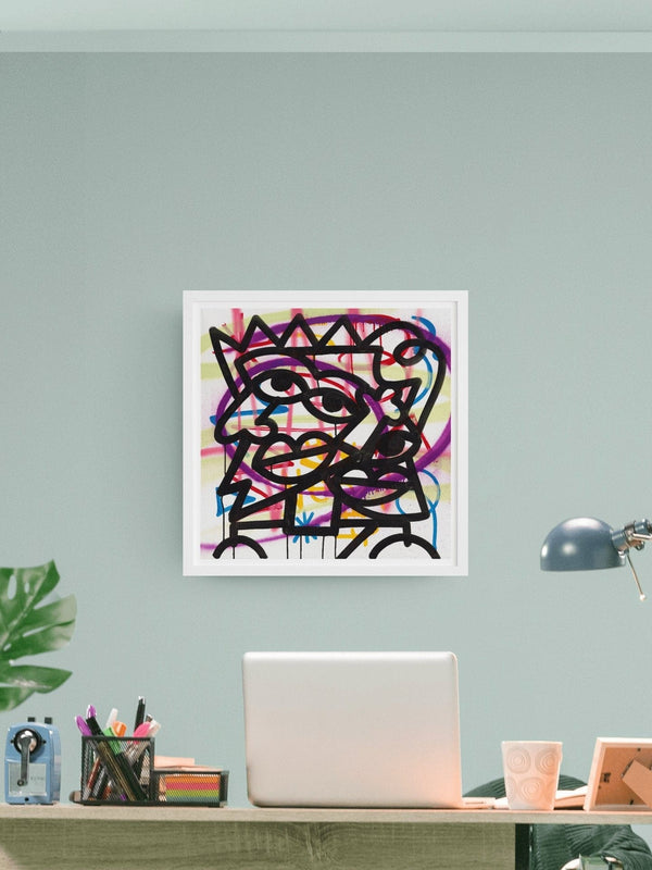 RASPBERRY SWIRL (Limited Edition Print) - Duboski Art Collaborative